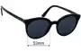 Sunglass Fix Replacement Lenses for Prada SPR02X - 53mm Wide 
