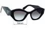 Sunglass Fix Verres de Remplacement pour Prada SPR07Y - 53mm Wide 