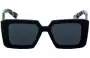 Prada SPR 23Y Replacement Sunglass Lenses - Front View 