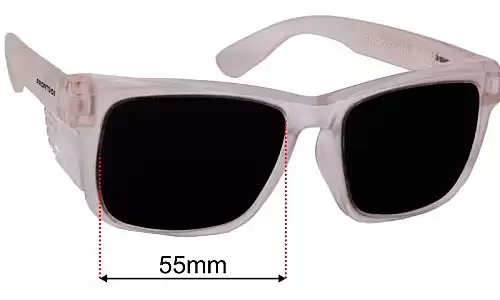 Frontside Pro Choice Replacement Lenses 55mm wide 