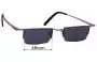 Sunglass Fix Replacement Lenses for Theo Agria - 48mm Wide 