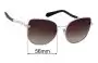 Sunglass Fix Replacement Lenses for Bvlgari 6184-B - 56mm Wide 