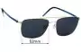 Sunglass Fix Replacement Lenses for Lindberg 9595 T415 - 52mm Wide 