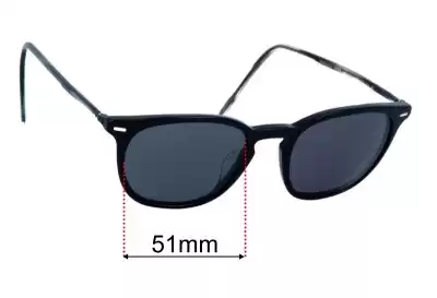 Oliver Peoples OV5364SU Replacement Lenses 51mm wide 
