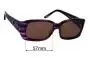 Sunglass Fix Replacement Lenses for Oroton  Majorca - 57mm Wide 