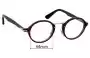 Sunglass Fix Verres de Remplacement pour Persol 3128-V - 44mm Wide 