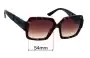Sunglass Fix Verres de Remplacement pour Prada SPR21X - 54mm Wide 