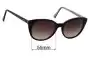 Sunglass Fix Replacement Lenses for Radley Anna - 55mm Wide 