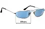 Sunglass Fix Ersatzgläser für Ray-Ban RB3148 - 59mm Wide 