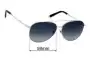 Sunglass Fix Replacement Lenses for Tiffany & Co TF 3074 - 59mm Wide 