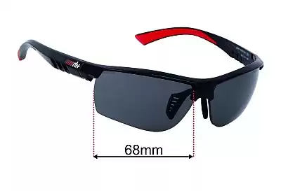 Zerorh+ RH873S01 Replacement Lenses 68mm wide 