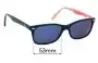 Sunglass Fix Lentes de Repuesto para Ray-Ban RB5228 - 53mm Wide 