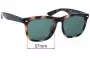 Sunglass Fix Replacement Lenses for Ray-Ban RB4260-D - 57mm Wide 
