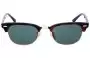 Ray Ban Clubmaster RB5154 Replacement Sunglass Lenses - Front View 
