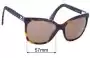 Sunglass Fix Replacement Lenses for Chanel 5288-Q-A - 57mm Wide 