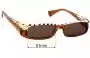 Sunglass Fix Replacement Lenses for Alain Mikli A0418 - 52mm Wide 