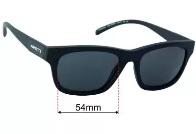 Arnette MakeMake AN4284 Replacement Lenses 54mm wide 