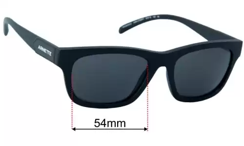 Arnette MakeMake AN4284 Ersatzlinsen 54mm wide 