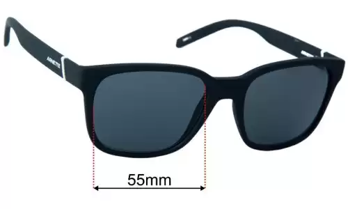 Arnette Surry H AN4320 Replacement Lenses 55mm wide 