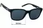 Sunglass Fix Replacement Lenses for Arnette Surry H AN4320 - 55mm Wide 