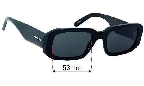 Arnette THEKIDD AN4318 Lentilles de Remplacement 53mm wide 