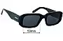 Sunglass Fix Verres de Remplacement pour Arnette THEKIDD AN4318 - 53mm Wide 