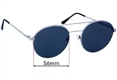 Boggi Capri Replacement Lenses 56mm wide 