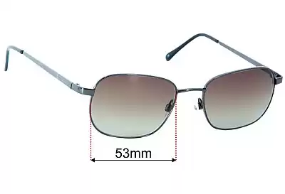 Boots Pipit Replacement Lenses 53mm wide 