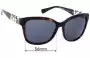 Sunglass Fix Replacement Lenses for Coach HC8156Q - 56mm Wide 
