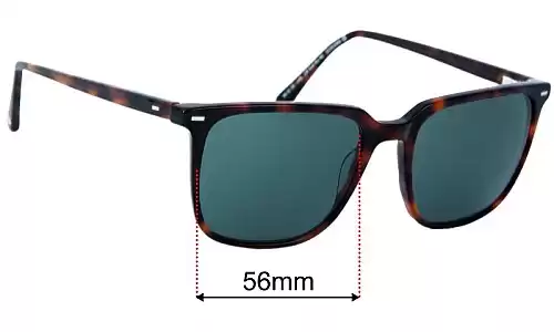 Country Road CR Sun Rx 40 Replacement Lenses 56mm wide 