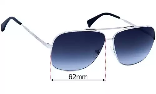 Giorgio Armani GA 771/S Replacement Lenses 62mm wide 