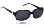 Sunglass Fix Replacement Lenses for Guess GU7063 - 56mm Wide 