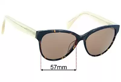 Karen Millen  Km Sun Rx 10 Replacement Lenses 57mm wide 