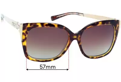 Michael Kors MK2006 Taormina Lentes de Repuesto 57mm wide 