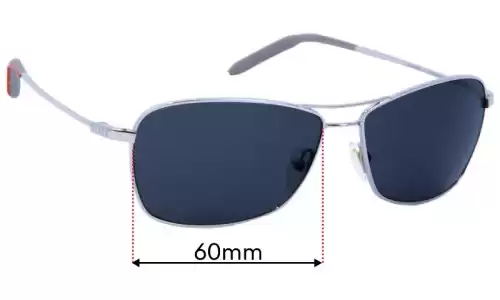 Sunglass Fix Replacement Lenses for Mosley Tribes Aviatrix - 60mm Wide Mosley Tribes Aviatrix Replacement Lenses 60mm wide