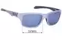 Sunglass Fix Replacement Lenses for Oakley Jupiter Factory Lite OO4066 - 57mm Wide 