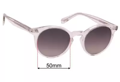 Oliver Peoples OV5459SU Romare Sun Replacement Lenses 50mm wide 
