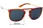 Sunglass Fix Lentes de Repuesto para Persol 3265-S - 50mm Wide 