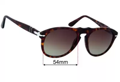 Persol 649 Replacement Lenses 54mm wide 