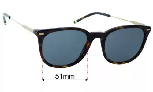Ralph Lauren Polo PH 4164 Replacement Lenses 51mm wide 