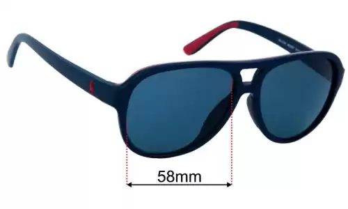 Ralph Lauren PH4123 Replacement Lenses 58mm wide 