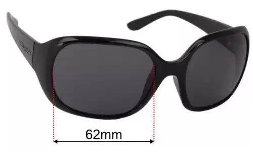 Polo RL 8009 Lentilles de Remplacement 62mm wide 