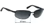 Sunglass Fix Replacement Lenses for Ray-Ban RB3254 - 61mm Wide 