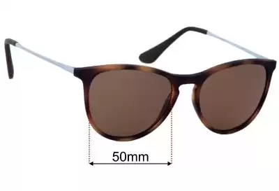 Ray-Ban RJ9060-S Erika Kids Replacement Lenses 50mm wide 