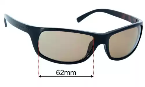 Serengeti Bormio Replacement Lenses 62mm wide 