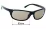Sunglass Fix Replacement Lenses for Serengeti Bormio - 62mm Wide 