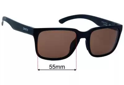 Smith Headliner Replacement Lenses 55mm wide 