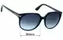 Sunglass Fix Lentes de Repuesto para Tom Ford Agatha TF370 - 56mm Wide 