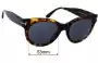 Sunglass Fix Replacement Lenses for Tom Ford Lou TF741 - 53mm Wide 