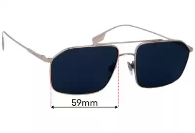 Burberry B 3130 Replacement Lenses 59mm wide 